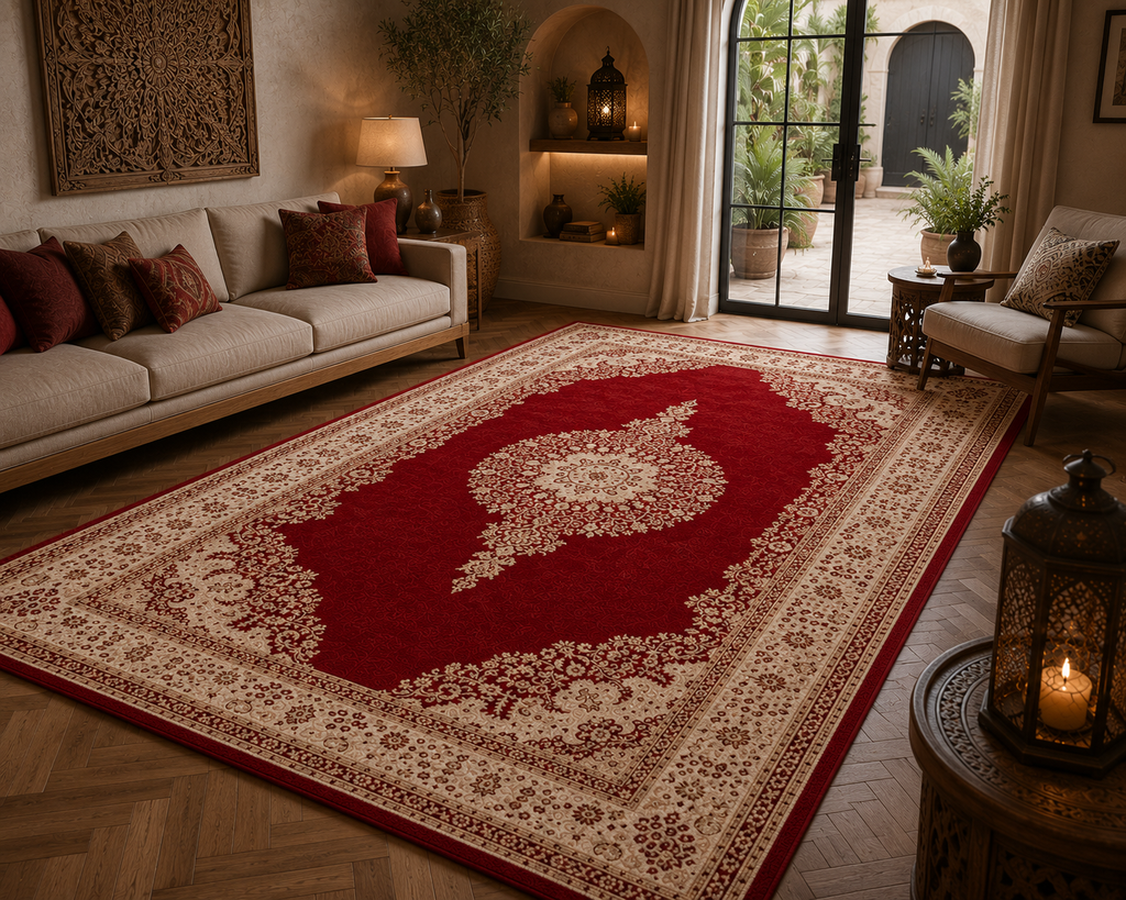 Tapis Persan Million Collection Javana Rouge