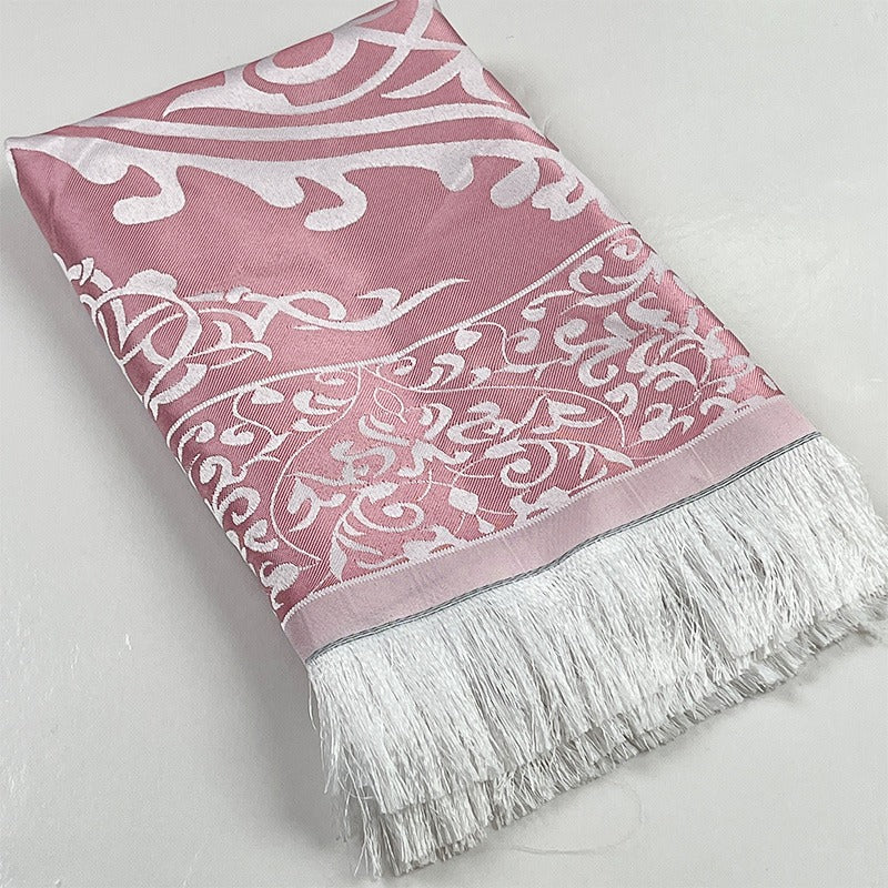 Ensemble tapis de prière avec pochette & tasbih – Élégance spirituelle au quotidien