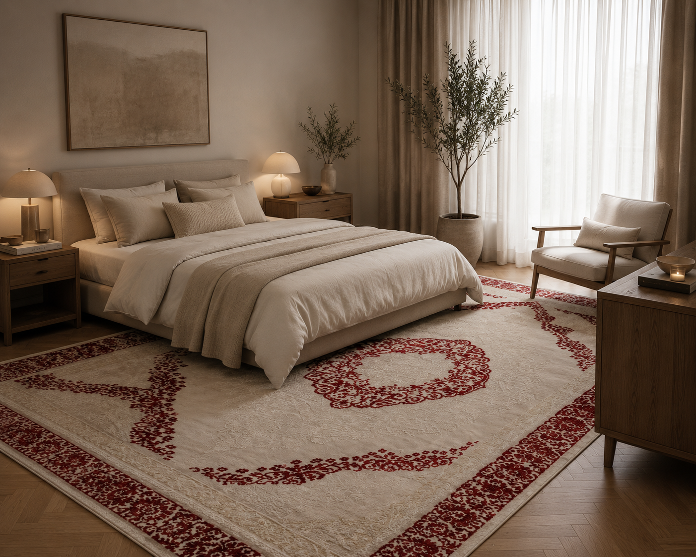 Tapis de Luxe "Milano" – Tissage Wilton Haute Densité