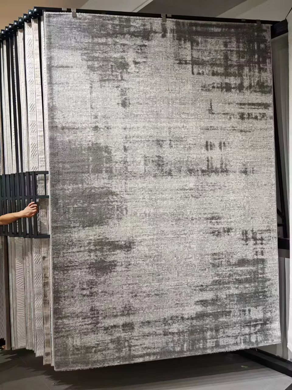 Tapis Signature "Urban Grey" – Collection Premium Imperméable & Anti-Tache
