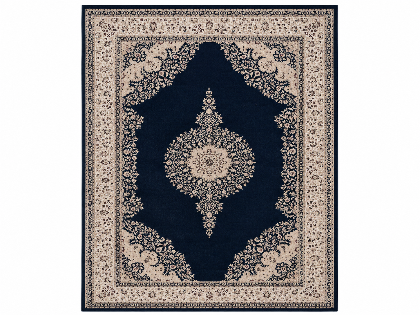 Tapis Persan Million Collection Javana Noir