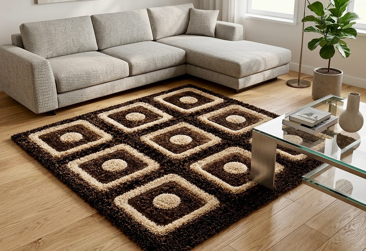 Tapis Shag Moderne Dakar – Ultra Doux | VENECIA